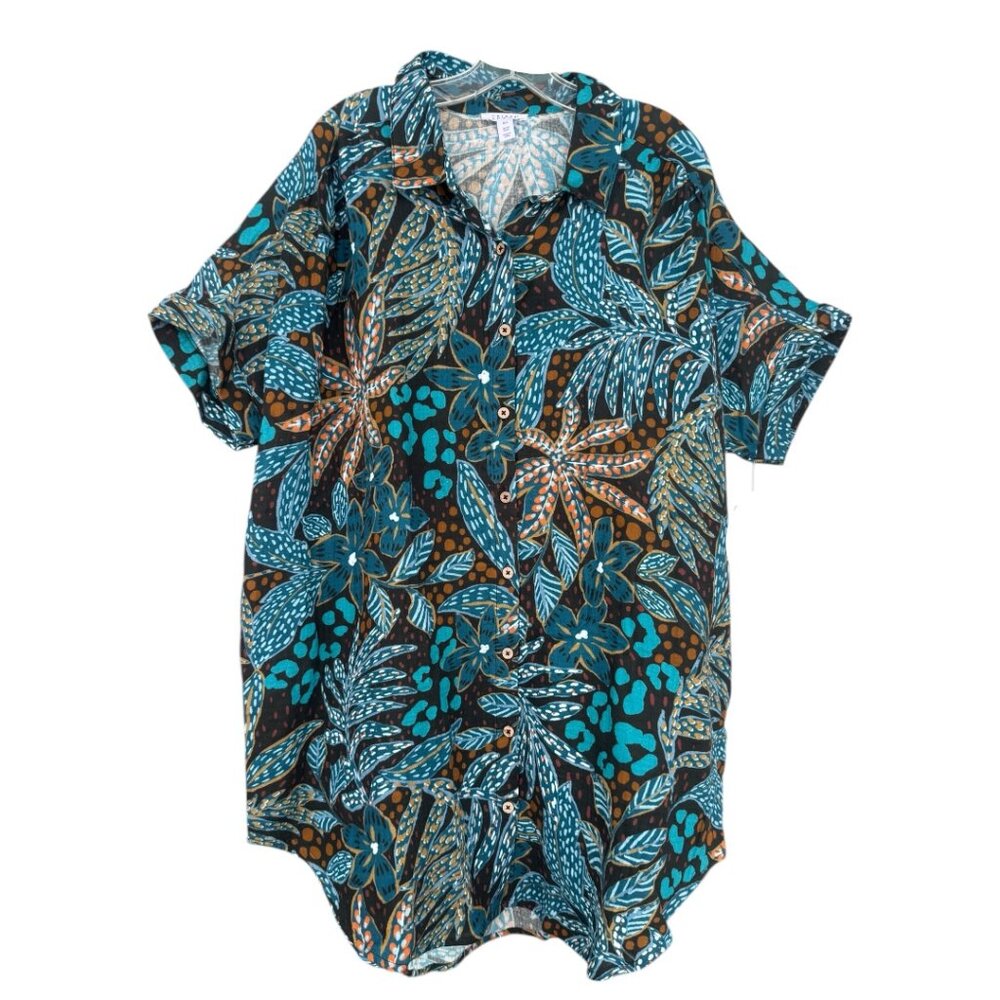 Tribal Sport Casual Print Dress NWT